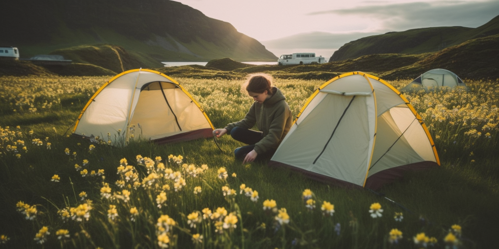 10 tips voor creatief kamperen met planten