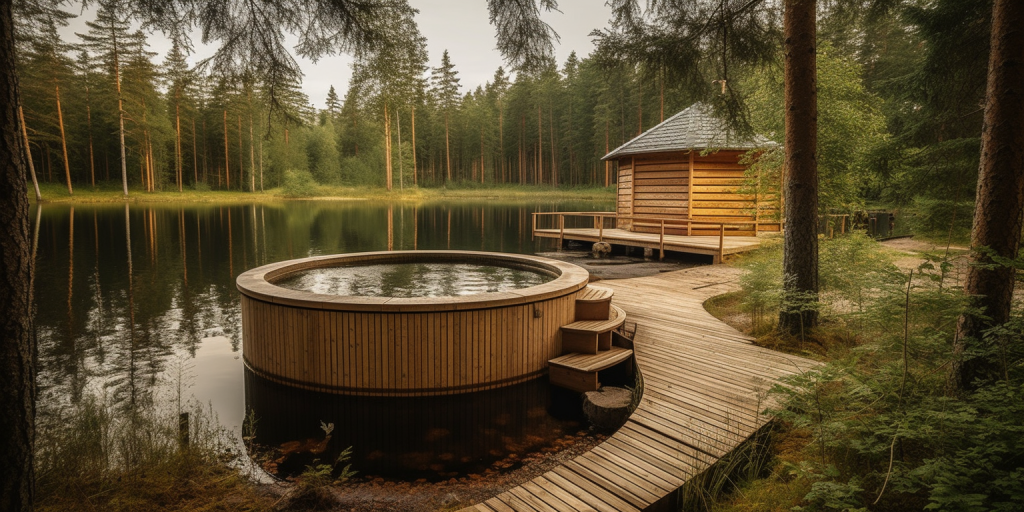 De ultieme ontspanning: mijn eigen jacuzzi in de natuur