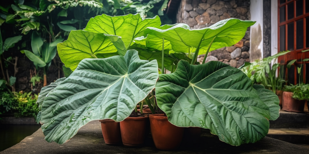 Hoe ik mijn favoriete plant Alocasia combineer in mijn tuinontwerp