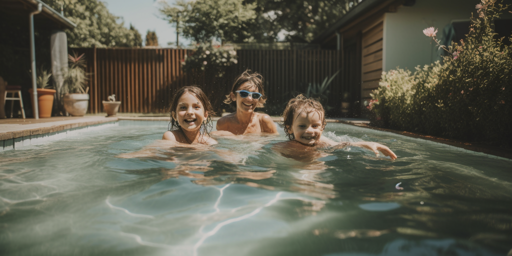 Zwembadplezier in mijn eigen achtertuin