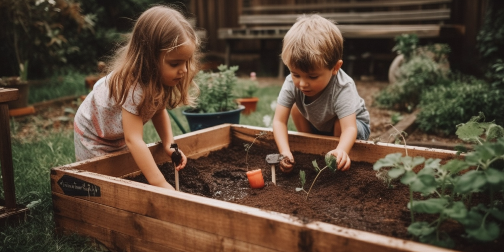 Creatief kinderplezier in de achtertuin