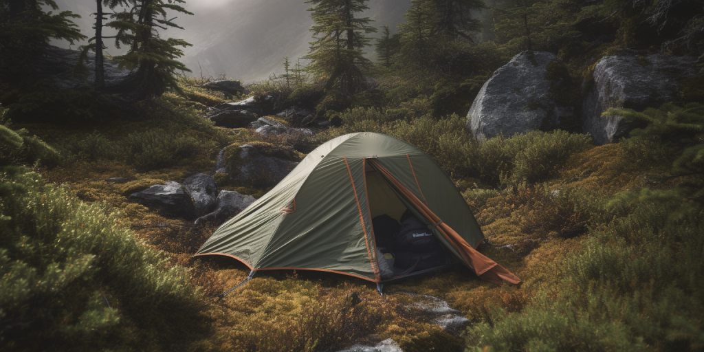 Kamperen in de wildernis van Nederland