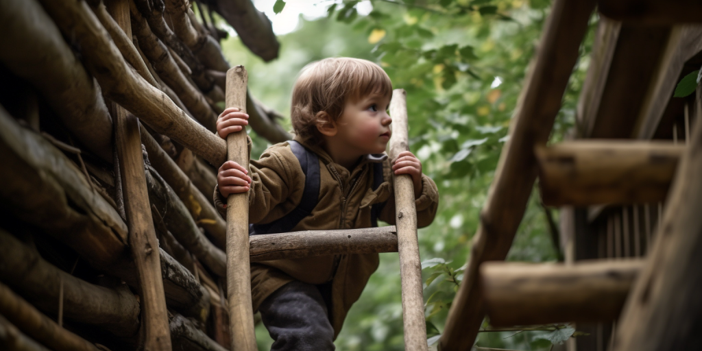 Buitenspeelgoed: 5 stappen voor het bouwen van een klimrek