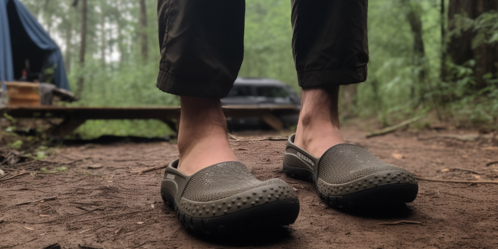 Kamperen met mijn slippers