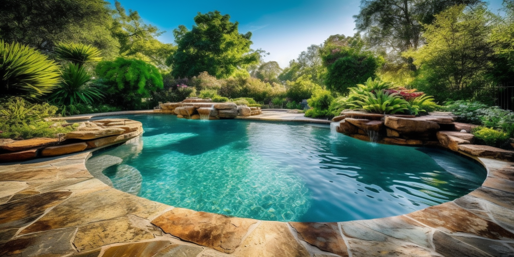 Mijn droomzwembad in mijn eigen tuin