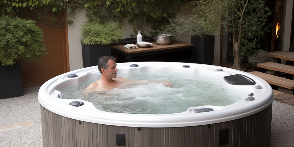 Therapeutisch ontspannen in mijn eigen jacuzzi