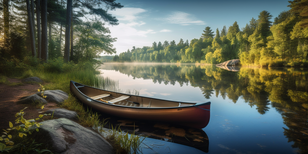 Kanoën in de Nederlandse natuur