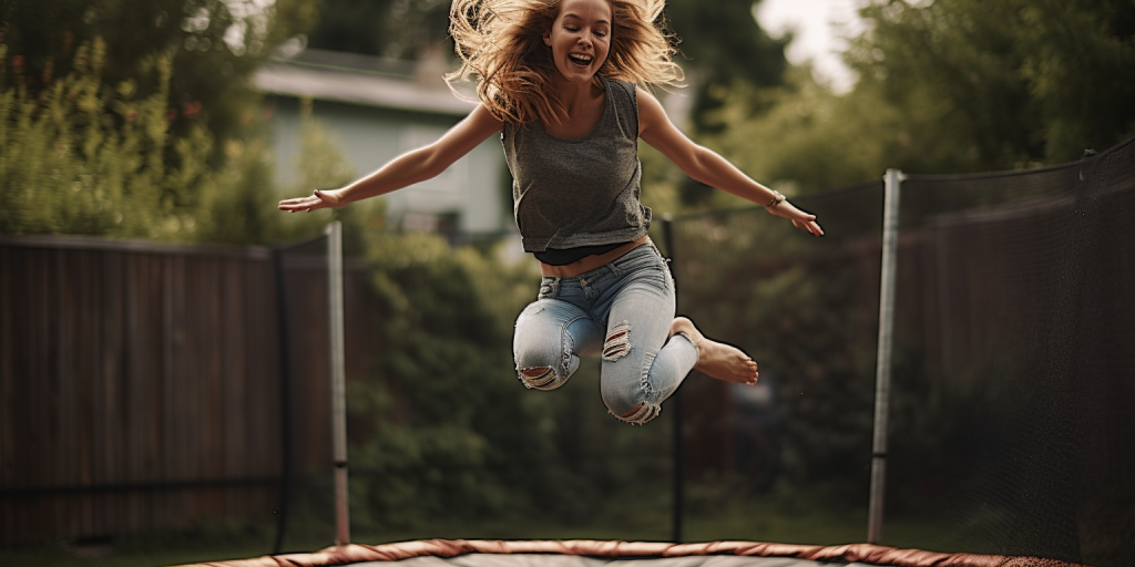 Trampoline plezier: van moestuintje naar kookfeest