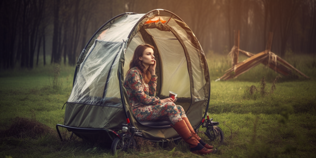 Kamperen met de skelter: mijn ervaringen en tips