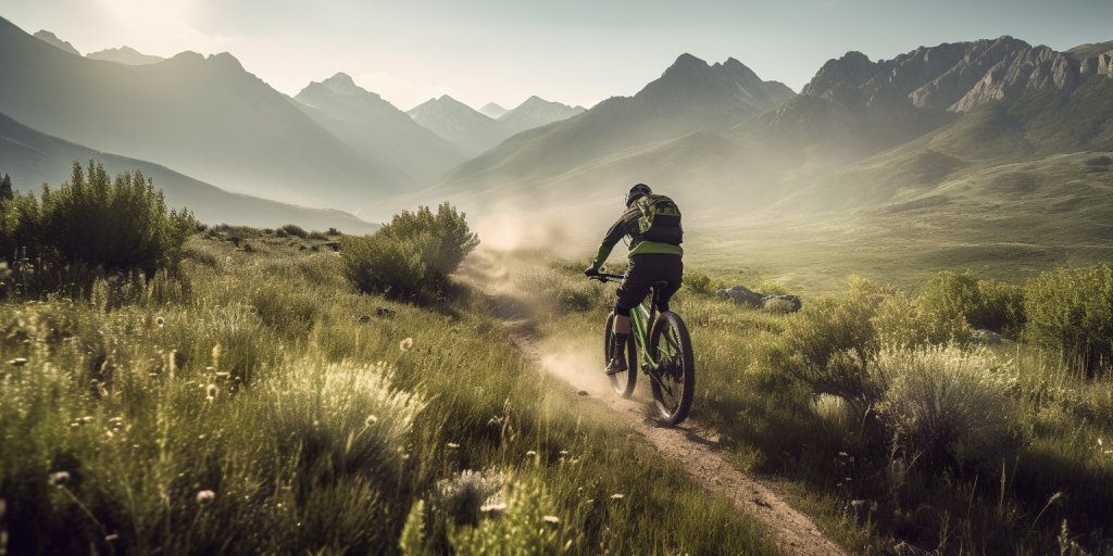 Art Nouveau op avontuur: mijn ervaring met mountainbiken en kamperen