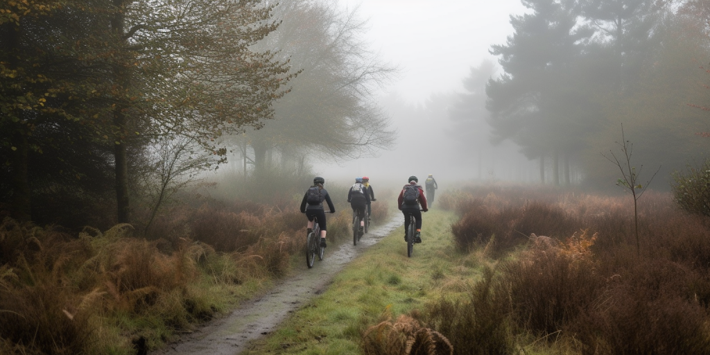 Wandelen en mountainbiken in de duinen