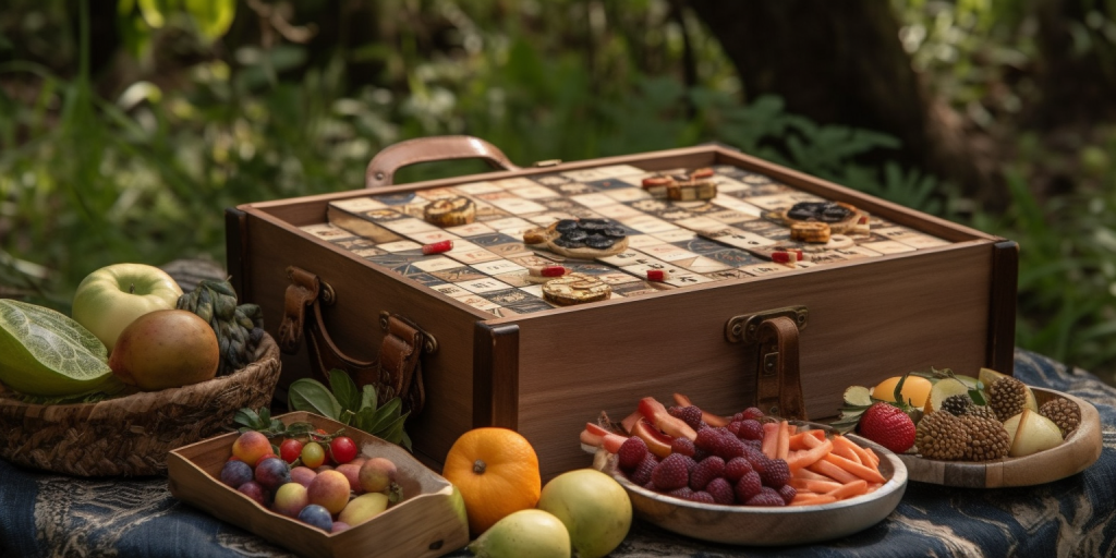 Koken en spelen in de natuur