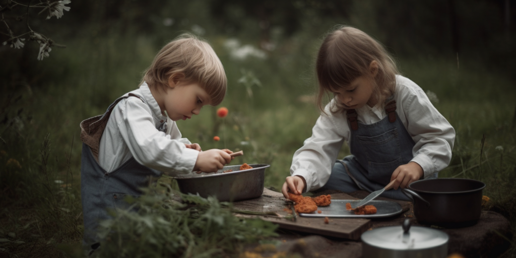 Eigentijds buitenspeelplezier: koken in de natuur