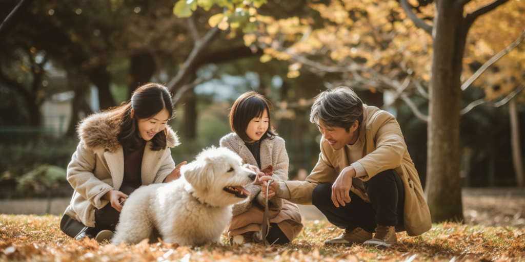 Beleef kinderplezier in Japanse parken met je trouwe viervoeter!
