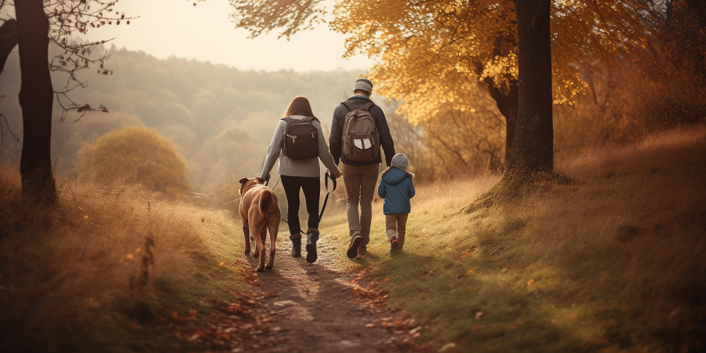 Kinderplezier in de natuur: ontdek samen de mooiste wandelroutes met je hond!