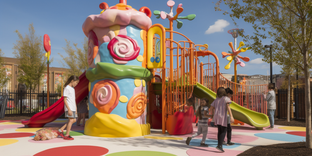 Zoete speelplekken voor jong en oud met een zoete twist