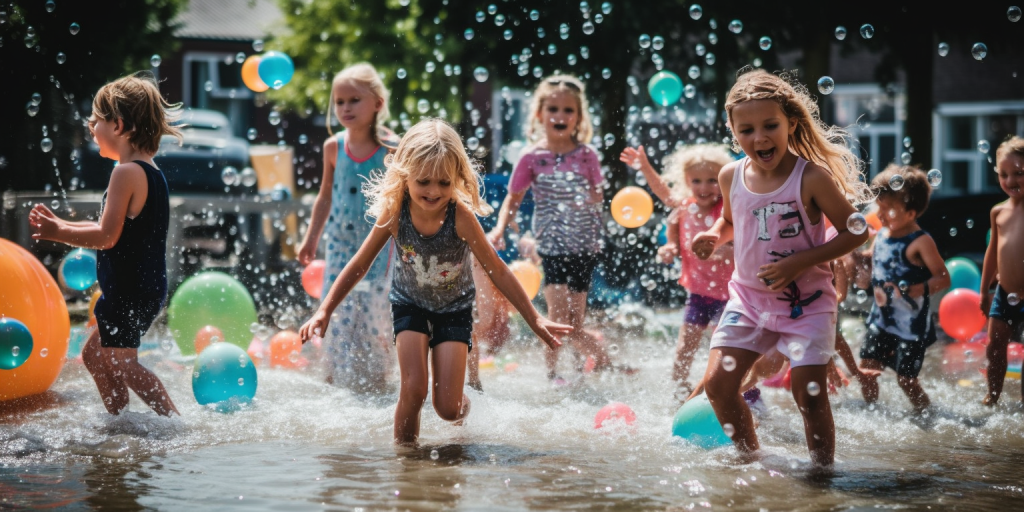 Avontuurlijk Buitenspelen met mijn Kinderen: Speeltoestellen en Waterpret