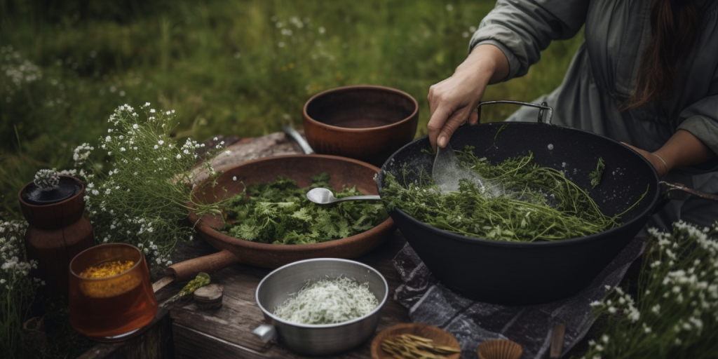 Buitenspelen met een natuurlijke twist: koken met inheemse planten