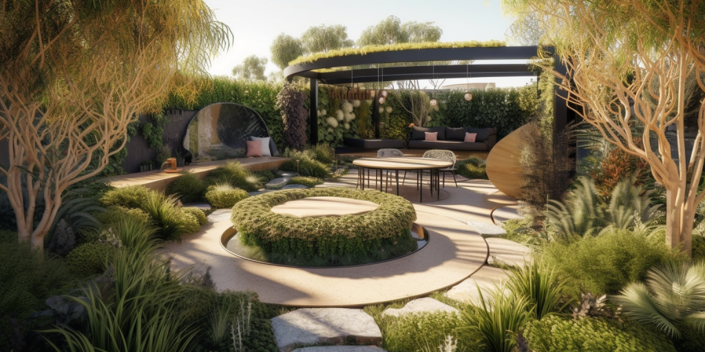 Creatief tuinontwerp met betrokkenheid