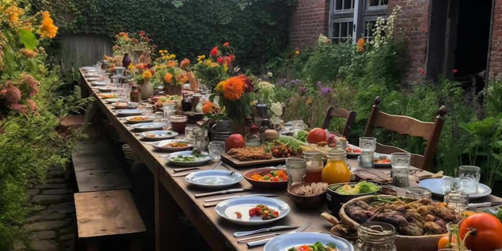 Mijn zelfverbouwde moestuin: creatief koken en feesten