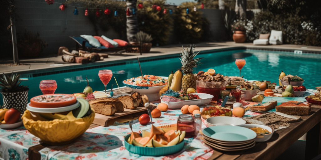 Het perfecte zomerdagje: een zwembadfeestje!