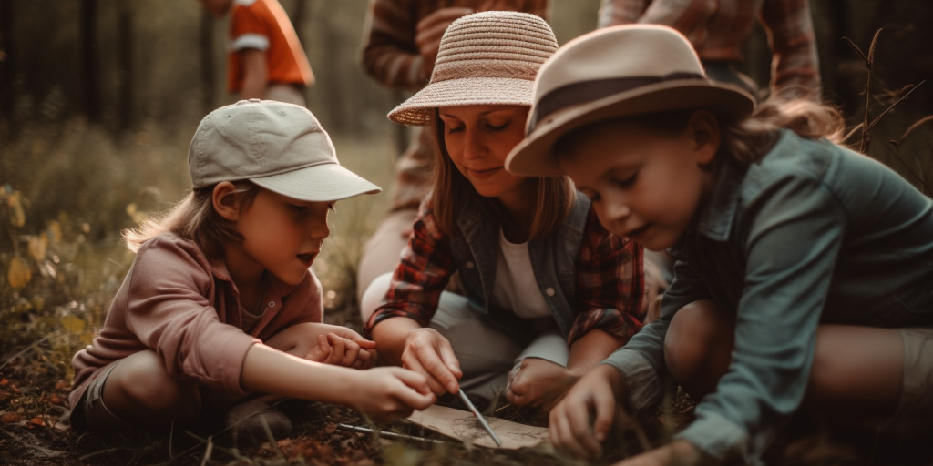 Kamperen met kinderen: 10 creatieve spelletjes in de natuur