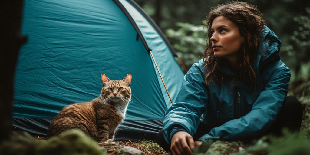 Kamperen met mijn kat: avontuur in de natuur