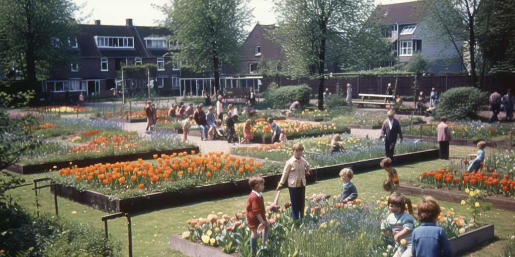 Een avontuurlijke speeltuin in eigen tuin