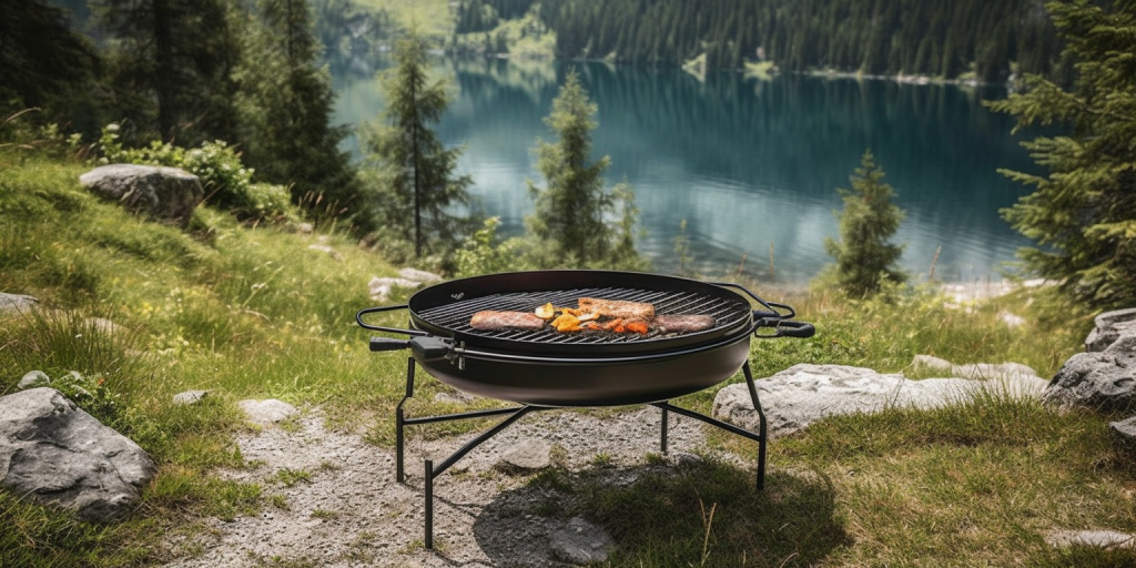 Barbecueën in de natuur