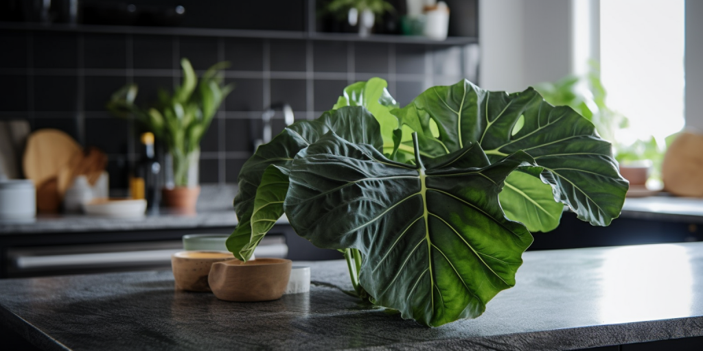 Feestelijk koken met mijn favoriete plant Alocasia