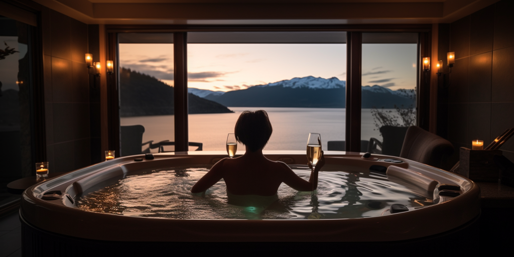 Mijn avontuurlijke dag in de opblaasbare jacuzzi