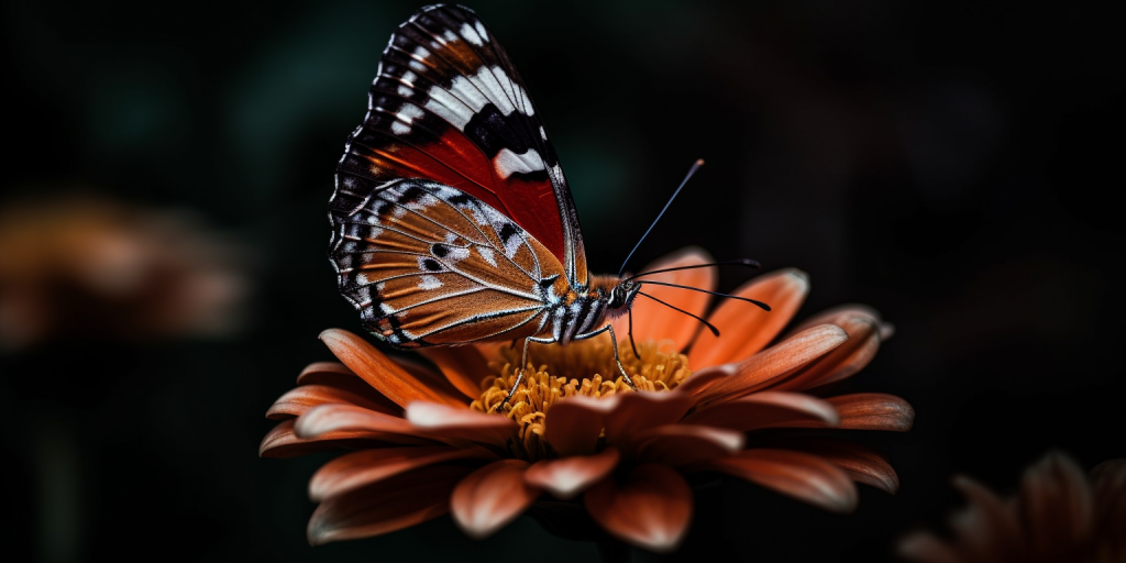 Adoptie van een vlinder als huisdier