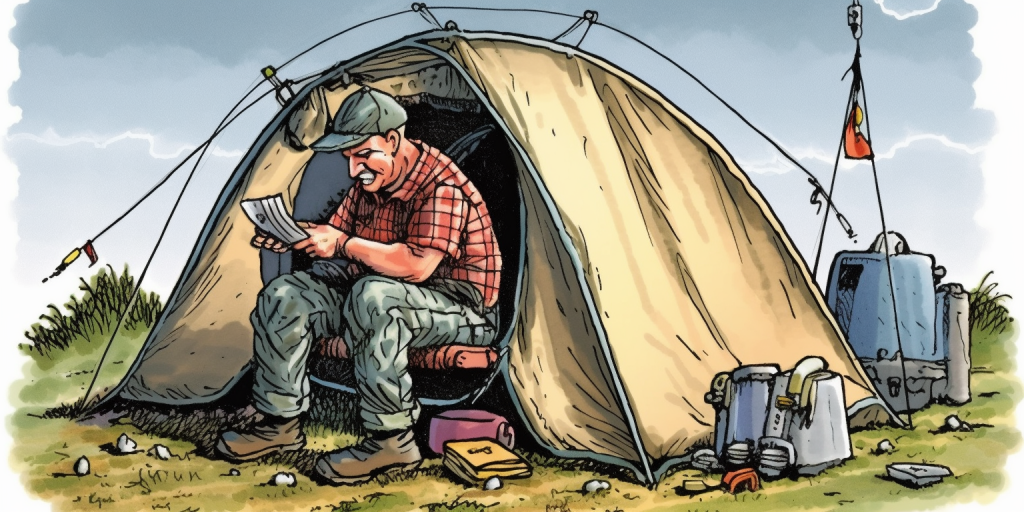 Inventieve kampeeruitrusting voor een speelse vakantie