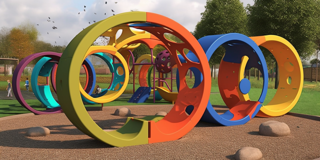 Mijn artistieke interpretatie van buitenspeelgoed