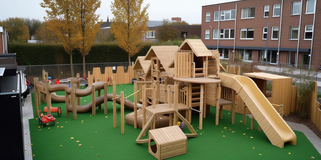 Mijn creatieve buitenparadijs: schommelen, klauteren en glijden in eigen achtertuin