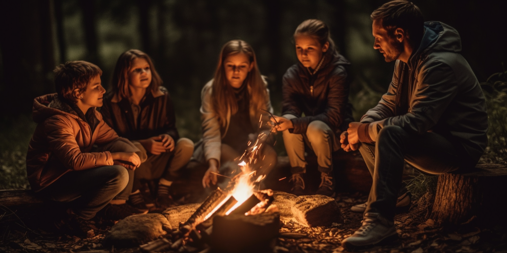 Kamperen met het gezin op de Veluwe
