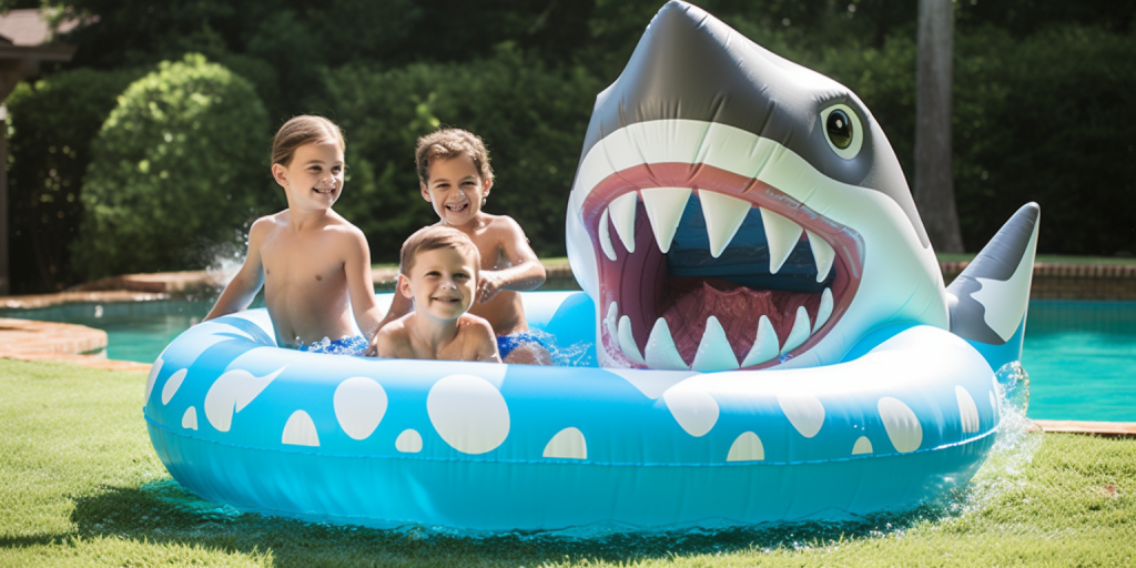 Haaienavontuur in mijn eigen zwembad