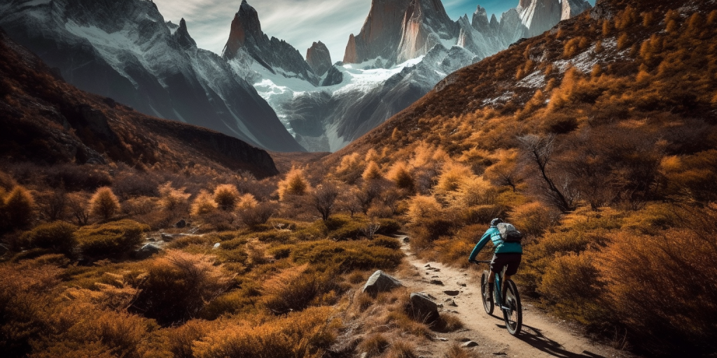 Avontuurlijk mountainbiken in Patagonië