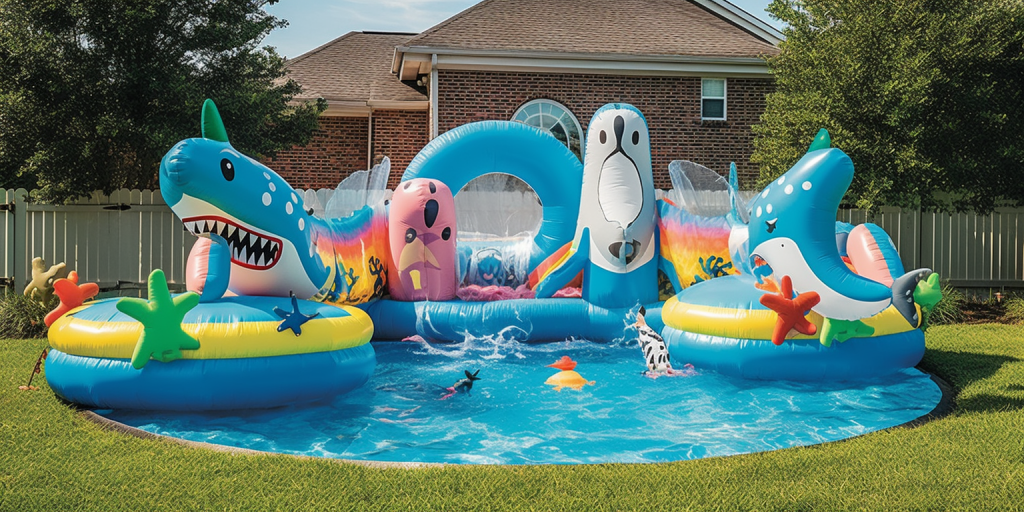 Het ultieme haaienfeest in mijn eigen zwembad!