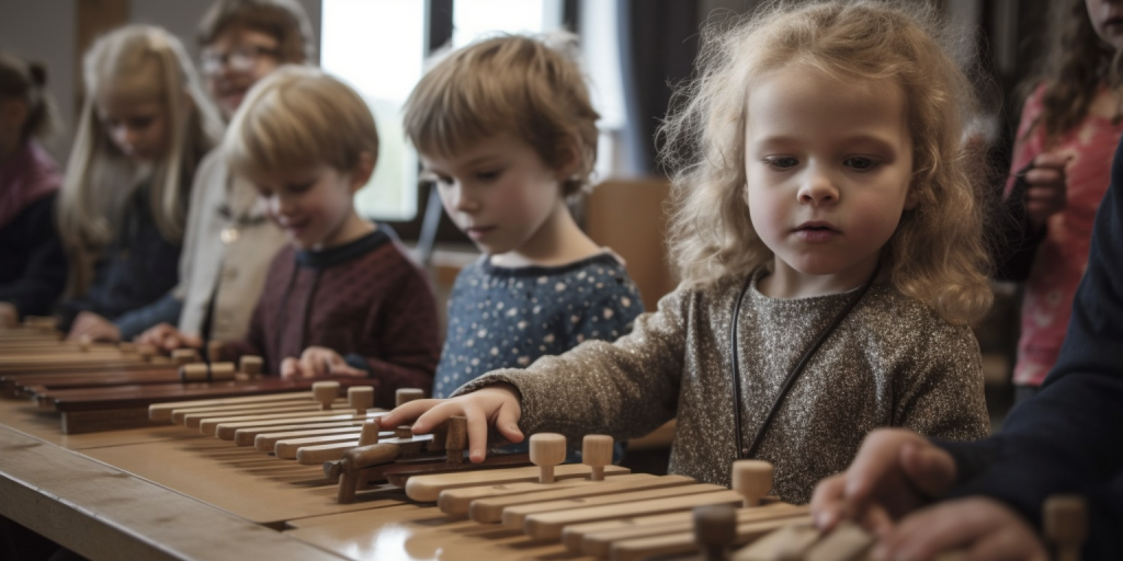 De voordelen van muziek maken met buitenspeelgoed