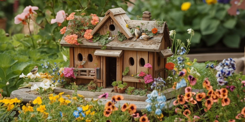 De betovering van een vogelvriendelijke tuin