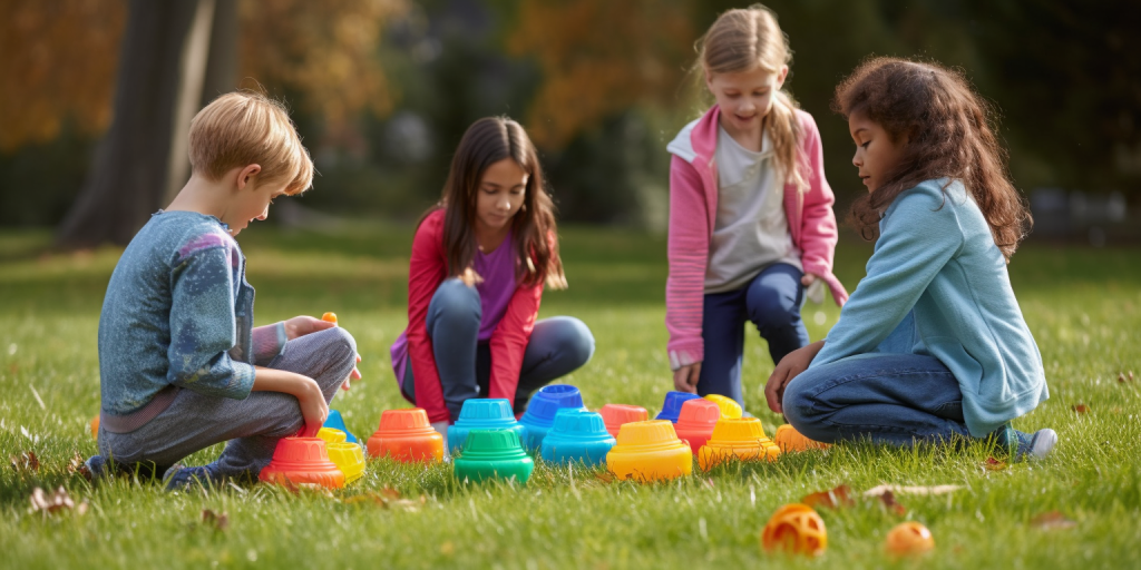 Originele buitenspelletjes voor kinderen van een IT'er