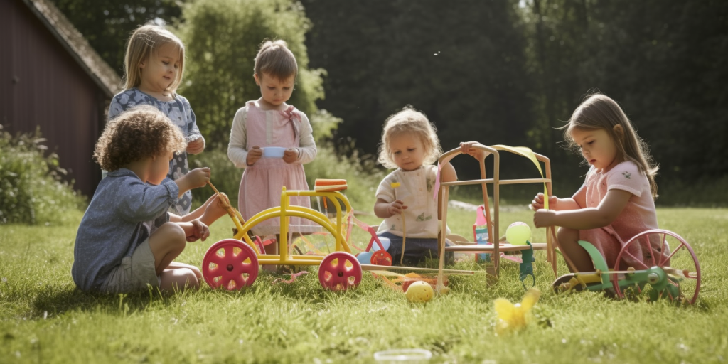 5 creatieve buitenspeelgoed ideeën voor nieuwsgierige kinderen