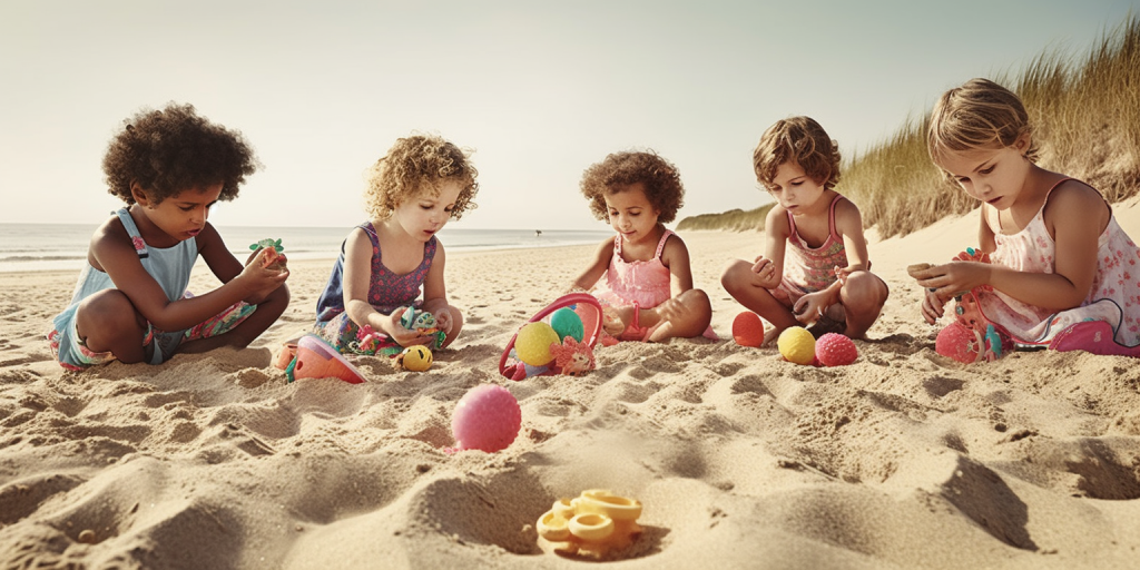 Op zoek naar het perfecte buitenspeelgoed voor kinderen op het strand
