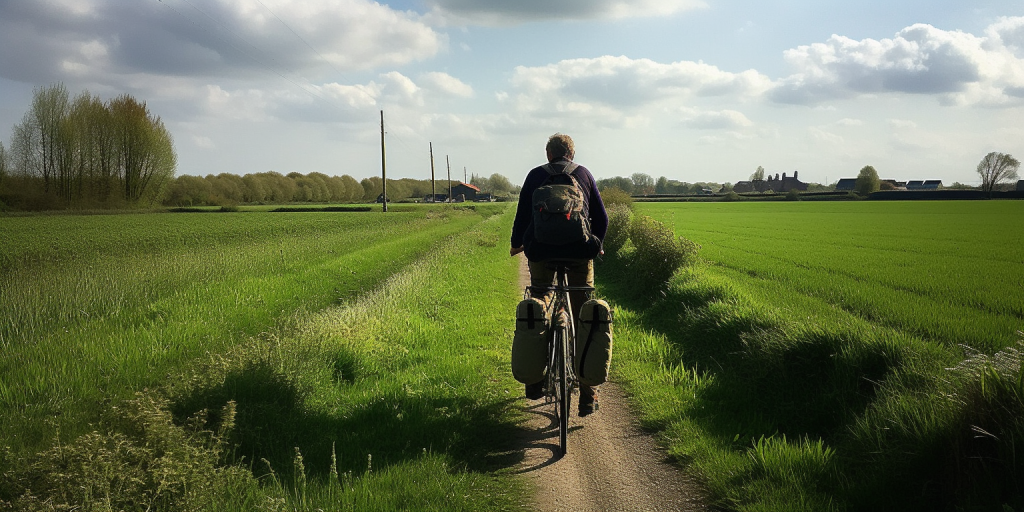 Fietsen door de Nederlandse natuur