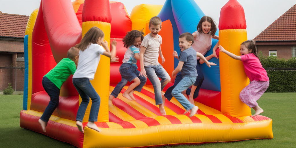 Springkussenplezier voor kinderen