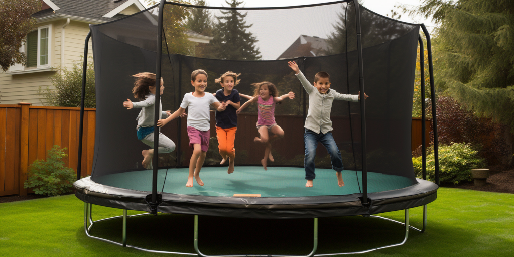Trampoline Plezier: Spelletjes en Workouts Voor Kinderen