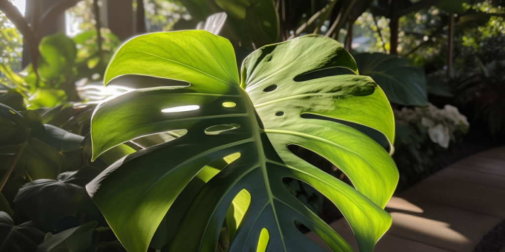 Mijn passie voor de Monstera plant in de tuin