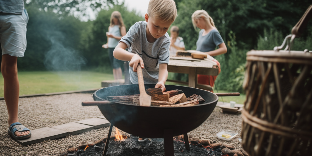 Frietjes bakken op de barbecue: een zomers recept voor kinderen