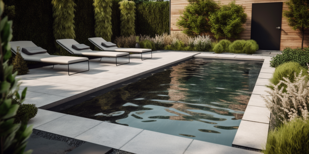 Mijn eigen zwembad in de achtertuin